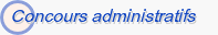 site des concours administratifs
